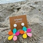 EnLazame Aretes Flower Emilia