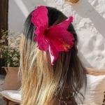 Hibiscus Poliéster Gancho