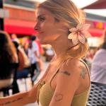 Peineta Plumeria Rubra