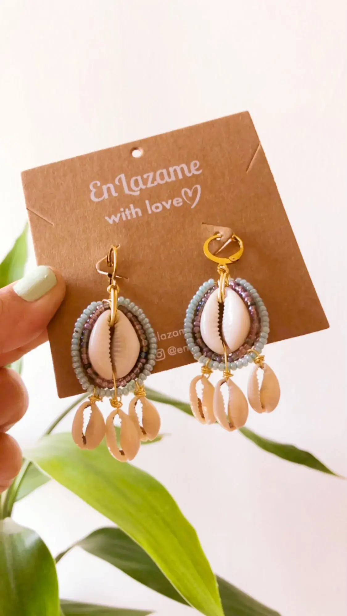 EnLazame Aretes Alba