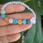 EnLazame Pulsera Personalizada +letras vintage